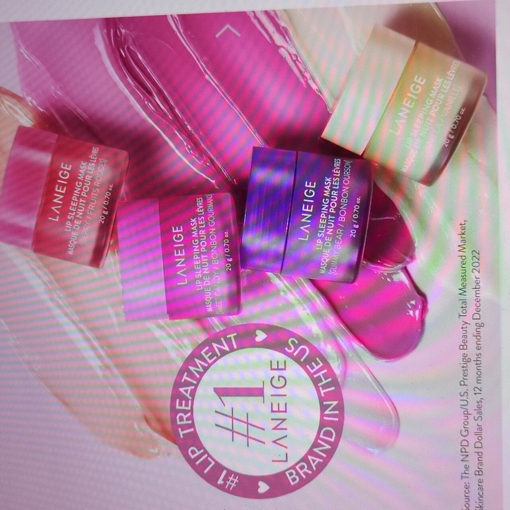 Lip Sleeping Mask in Berry/Fruit Rouges - Picture 7 of 8